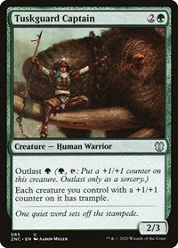 Tuskguard Captain [Zendikar Rising Commander] | Gate City Games LLC