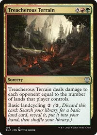 Treacherous Terrain [Zendikar Rising Commander] | Gate City Games LLC