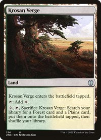 Krosan Verge [Zendikar Rising Commander] | Gate City Games LLC
