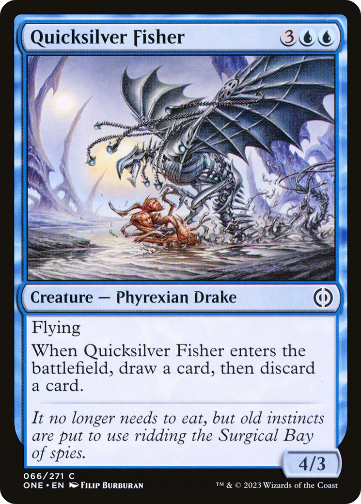 Quicksilver Fisher [Phyrexia: All Will Be One] | Gate City Games LLC