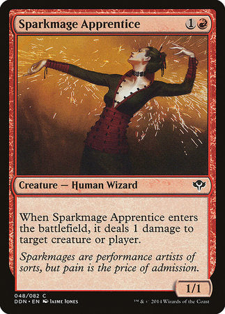 Sparkmage Apprentice [Duel Decks: Speed vs. Cunning] | Gate City Games LLC