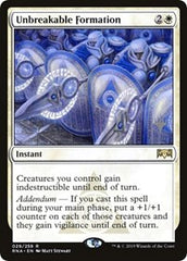 Unbreakable Formation [Ravnica Allegiance Promos] | Gate City Games LLC