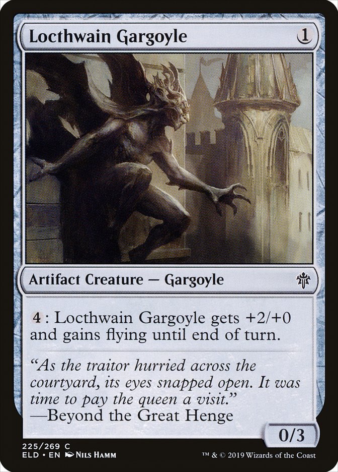 Locthwain Gargoyle [Throne of Eldraine] | Gate City Games LLC