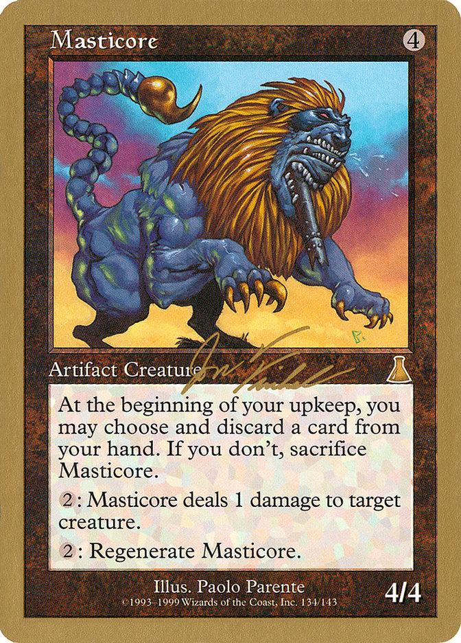 Masticore (Jon Finkel) [World Championship Decks 2000] | Gate City Games LLC