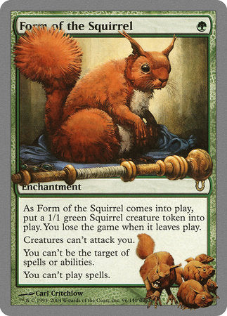 Form of the Squirrel [Unhinged] | Gate City Games LLC