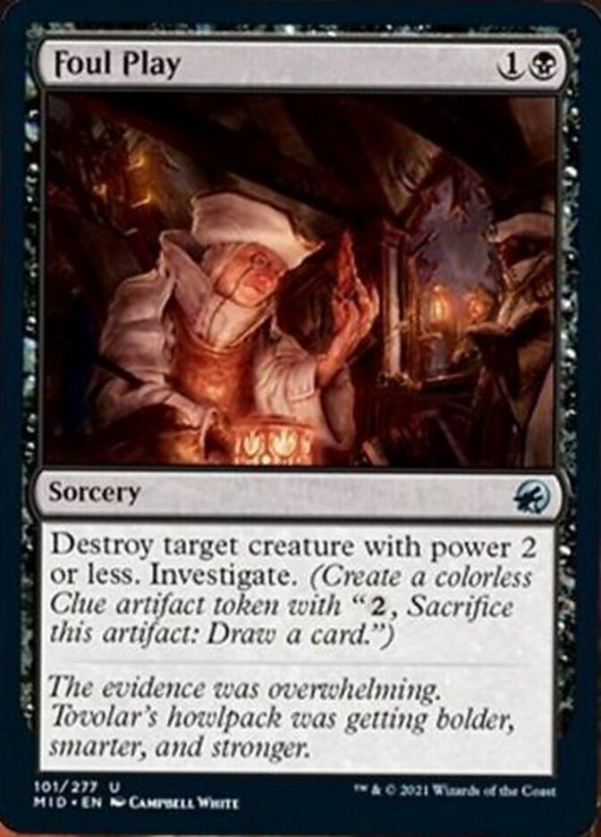 Foul Play [Innistrad: Midnight Hunt] | Gate City Games LLC