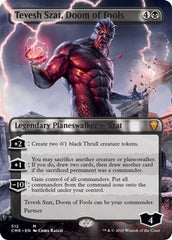 Tevesh Szat, Doom of Fools (Extended Art) [Commander Legends] | Gate City Games LLC