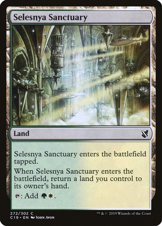 Selesnya Sanctuary [Commander 2019] | Gate City Games LLC