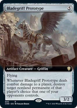 Bladegriff Prototype (Extended Art) [Commander Legends] | Gate City Games LLC