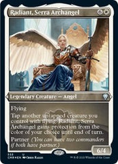 Radiant, Serra Archangel (Foil Etched) [Commander Legends] | Gate City Games LLC