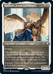 Radiant, Serra Archangel (Foil Etched) [Commander Legends] | Gate City Games LLC