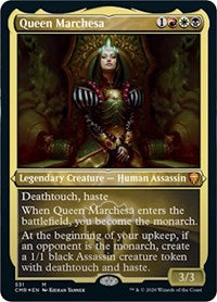 Queen Marchesa (Foil Etched) [Commander Legends] | Gate City Games LLC