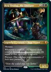 Ikra Shidiqi, the Usurper (Foil Etched) [Commander Legends] | Gate City Games LLC