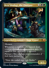 Ikra Shidiqi, the Usurper (Foil Etched) [Commander Legends] | Gate City Games LLC