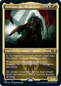 Nekusar, the Mindrazer (Foil Etched) [Commander Legends] | Gate City Games LLC