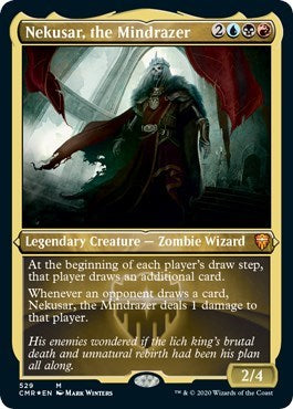 Nekusar, the Mindrazer (Foil Etched) [Commander Legends] | Gate City Games LLC