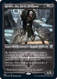 Keskit, the Flesh Sculptor (Foil Etched) [Commander Legends] | Gate City Games LLC