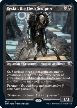 Keskit, the Flesh Sculptor (Foil Etched) [Commander Legends] | Gate City Games LLC