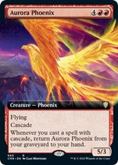 Aurora Phoenix (Extended Art) [Commander Legends] | Gate City Games LLC