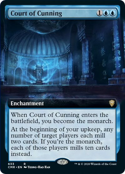 Court of Cunning (Extended Art) [Commander Legends] | Gate City Games LLC