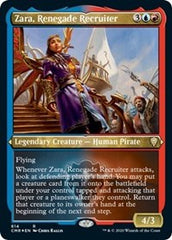Zara, Renegade Recruiter (Foil Etched) [Commander Legends] | Gate City Games LLC
