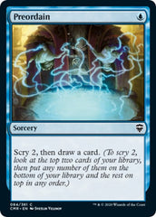 Preordain [Commander Legends] | Gate City Games LLC