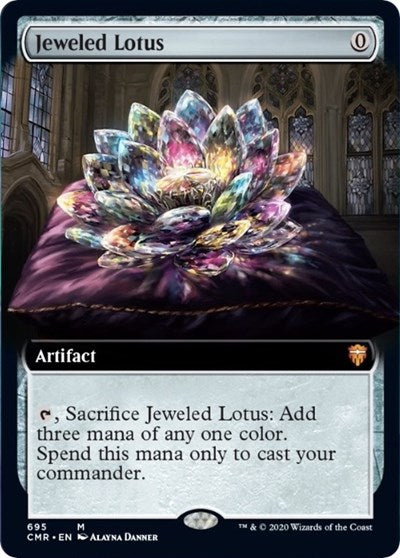 Jeweled Lotus (Extended Art) [Commander Legends] | Gate City Games LLC