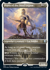 Prava of the Steel Legion (Foil Etched) [Commander Legends] | Gate City Games LLC