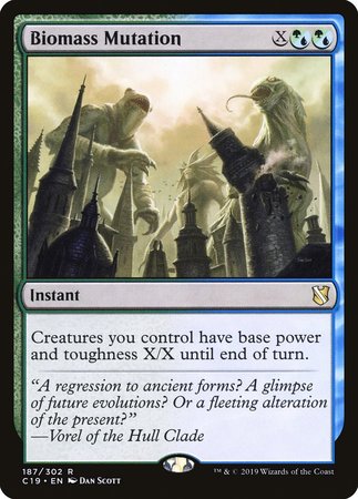 Biomass Mutation [Commander 2019] | Gate City Games LLC