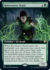 Rootweaver Druid (Extended Art) [Commander Legends] | Gate City Games LLC