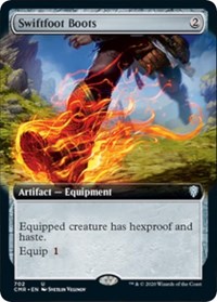 Swiftfoot Boots (Extended Art) [Commander Legends] | Gate City Games LLC