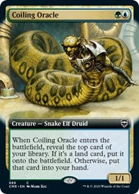 Coiling Oracle (Extended Art) [Commander Legends] | Gate City Games LLC