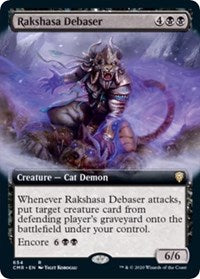 Rakshasa Debaser (Extended Art) [Commander Legends] | Gate City Games LLC