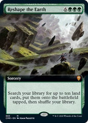 Reshape the Earth (Extended Art) [Commander Legends] | Gate City Games LLC