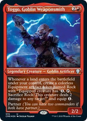 Toggo, Goblin Weaponsmith (Foil Etched) [Commander Legends] | Gate City Games LLC