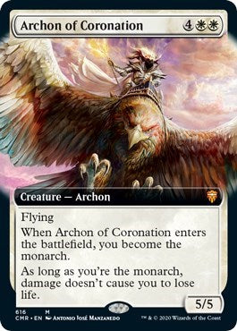 Archon of Coronation (Extended Art) [Commander Legends] | Gate City Games LLC