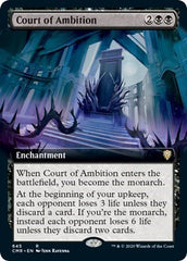 Court of Ambition (Extended Art) [Commander Legends] | Gate City Games LLC
