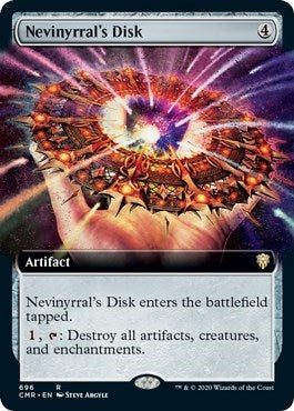 Nevinyrral's Disk (Extended Art) [Commander Legends] | Gate City Games LLC