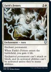 Faith's Fetters [Commander Legends] | Gate City Games LLC