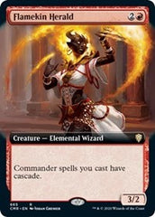 Flamekin Herald (Extended Art) [Commander Legends] | Gate City Games LLC