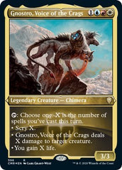 Gnostro, Voice of the Crags (Foil Etched) [Commander Legends] | Gate City Games LLC