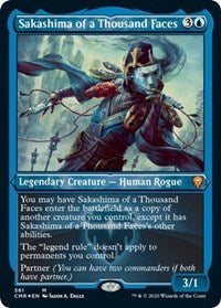 Sakashima of a Thousand Faces (Foil Etched) [Commander Legends] | Gate City Games LLC