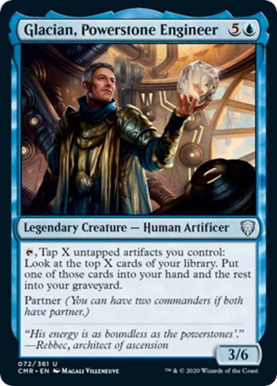Glacian, Powerstone Engineer [Commander Legends] | Gate City Games LLC