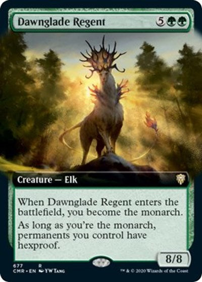 Dawnglade Regent (Extended Art) [Commander Legends] | Gate City Games LLC