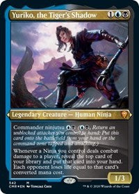 Yuriko, the Tiger's Shadow (Foil Etched) [Commander Legends] | Gate City Games LLC