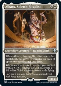Alharu, Solemn Ritualist (Foil Etched) [Commander Legends] | Gate City Games LLC