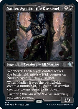 Nadier, Agent of the Duskenel (Foil Etched) [Commander Legends] | Gate City Games LLC