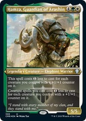 Hamza, Guardian of Arashin (Foil Etched) [Commander Legends] | Gate City Games LLC