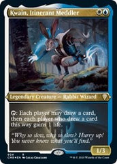 Kwain, Itinerant Meddler (Foil Etched) [Commander Legends] | Gate City Games LLC