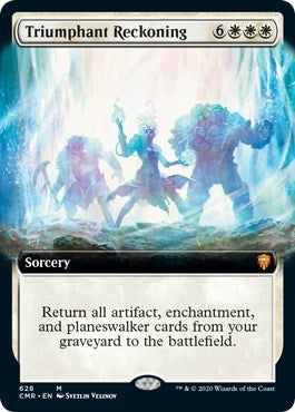 Triumphant Reckoning (Extended Art) [Commander Legends] | Gate City Games LLC
